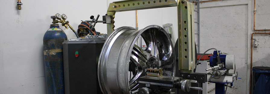 Felgenrichtmaschine Felgen richten 2Gloss